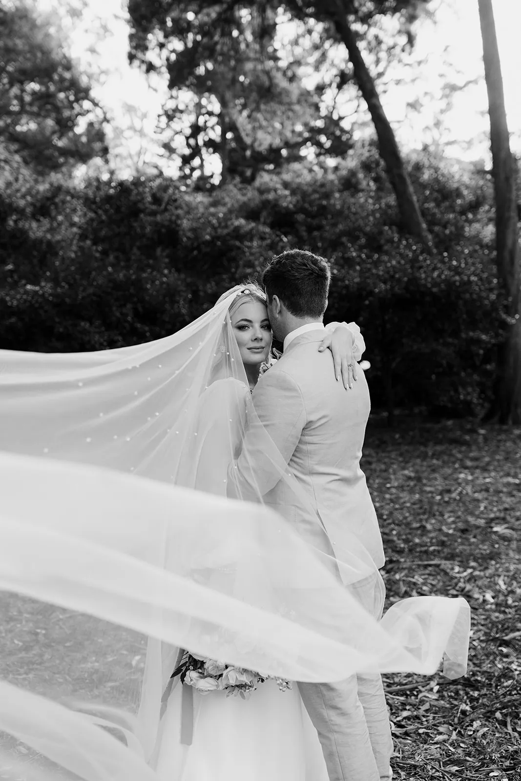 Bride and groom portraits