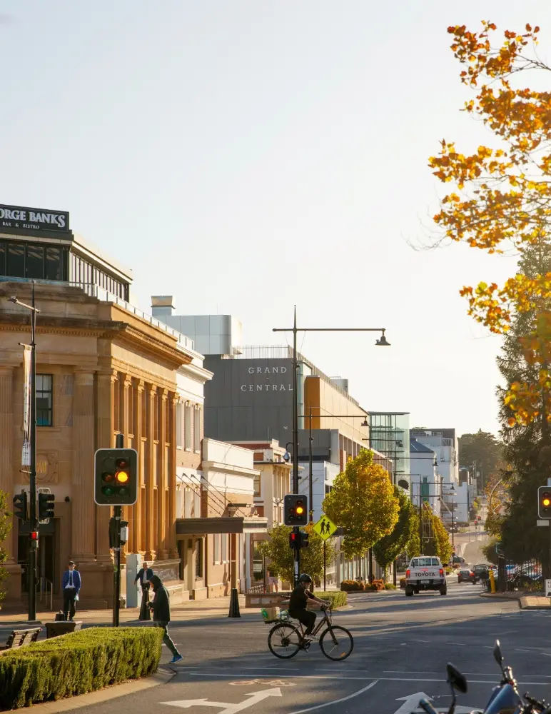 Main street of Toowoomba